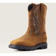 Ariat Men's Sierra Shock Shield Steel Toe Western Work Boot - Brown - 10044544 - Overlook Boots