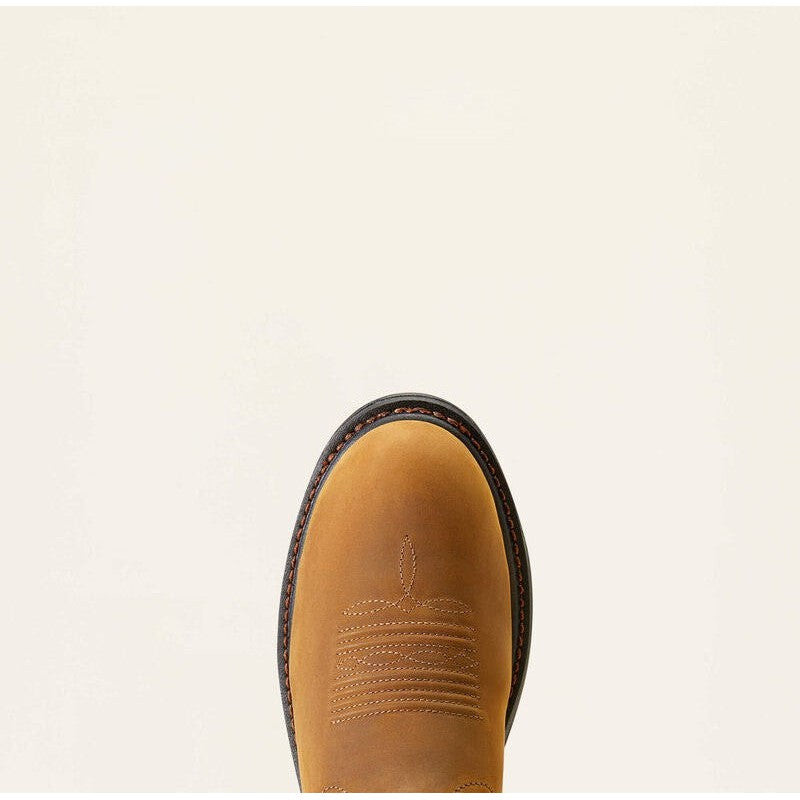 Ariat Men's WorkHog Xt Carbon Toe Waterproof Western Work Boot - Brown - 10045435 - Overlook Boots