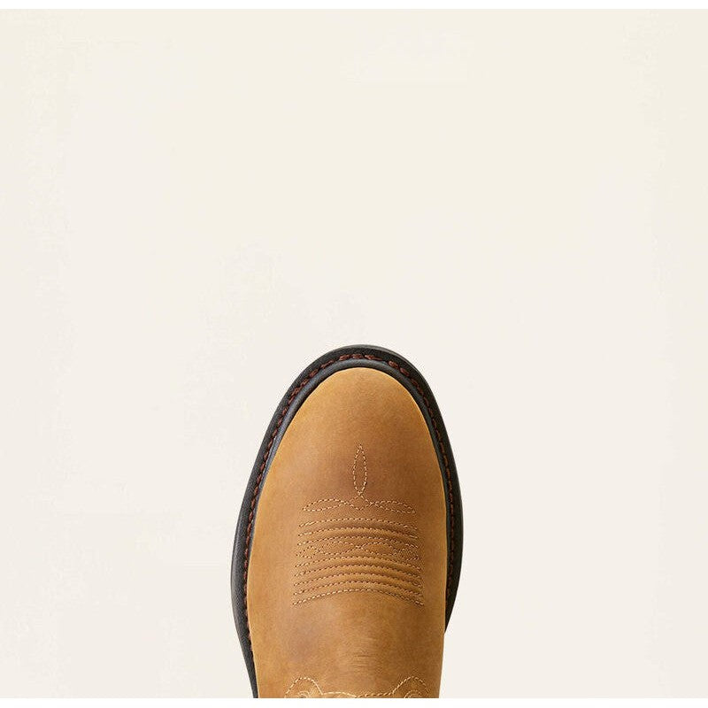 Ariat Men's WorkHog Xt Waterproof Soft Toe Western Work Boot - Brown - 10045436 - Overlook Boots