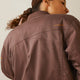 Ariat Women's Rebar Stretch Canvas Bomber Jacket Pepper - 10046382 - Overlook Boots