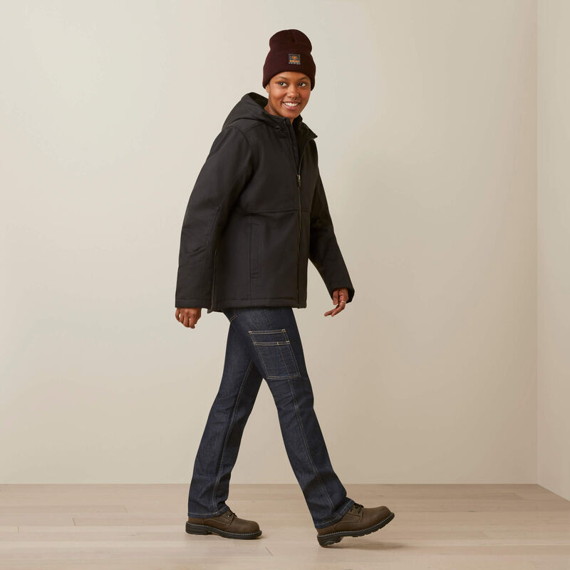 Ariat Women's Rebar DuraCanvas Insulated Jacket Black - 10046558 - Overlook Boots