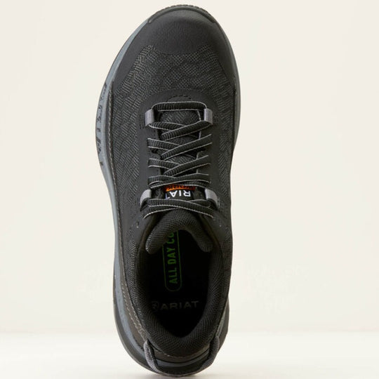 Ariat Women's Outpace Shift Slip Resistant Work Shoe -Black- 10046880 - Overlook Boots