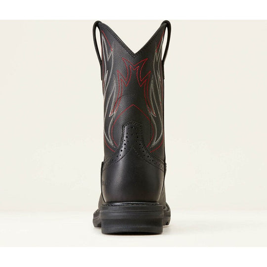 Ariat Men's Sierra Shock Shield Steel Toe Western Work Boot -Black- 10046929 - Overlook Boots