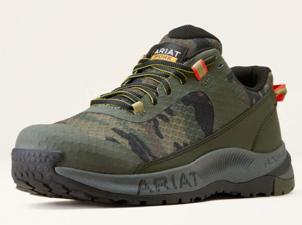 Ariat Men's Outpace Shift Composite Toe Work Shoe -Camo- 10047025 - Overlook Boots
