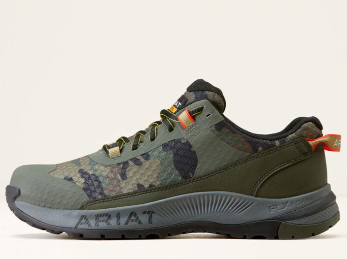 Ariat Men's Outpace Shift Composite Toe Work Shoe -Camo- 10047025 - Overlook Boots