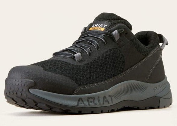 Ariat Men's Outpace Shift Composite Toe Work Shoe -Black- 10047026 - Overlook Boots