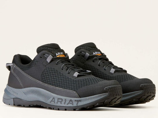 Ariat Men's Outpace Shift Slip Resistant Work Shoe -Black- 10047027 - Overlook Boots