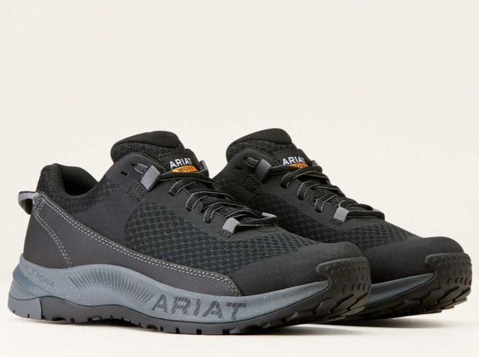 Ariat Men's Outpace Shift Slip Resistant Work Shoe -Black- 10047027 - Overlook Boots