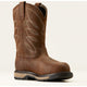 Ariat Women's Riveter 10" Composite Toe Waterproof Puncture Resistant Work Boot - Brown - 10050831 - Overlook Boots