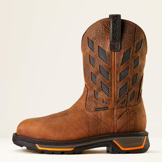 Ariat Men's Big Rig Tread VentTEK 11" Composite Toe Western Work Boot- 10050834 - Overlook Boots