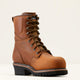 Ariat Men's Logger Shock Shield 8" Composite Toe Waterproof Work Boot- Brown- 10050840 - Overlook Boots