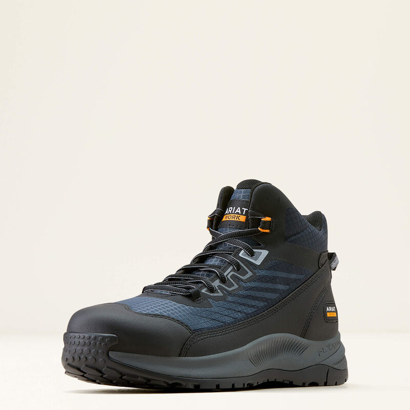 Ariat Men's Outpace Shift Mid Composite Toe Work Shoe - Grey - 10050844 7 / Medium / Grey - Overlook Boots