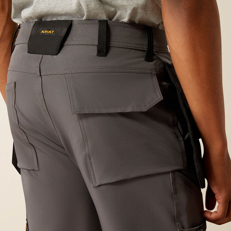 Ariat Men's Rebar M7 Slim Dynamic Straight Work Pant Charcoal - 10051855 - Overlook Boots