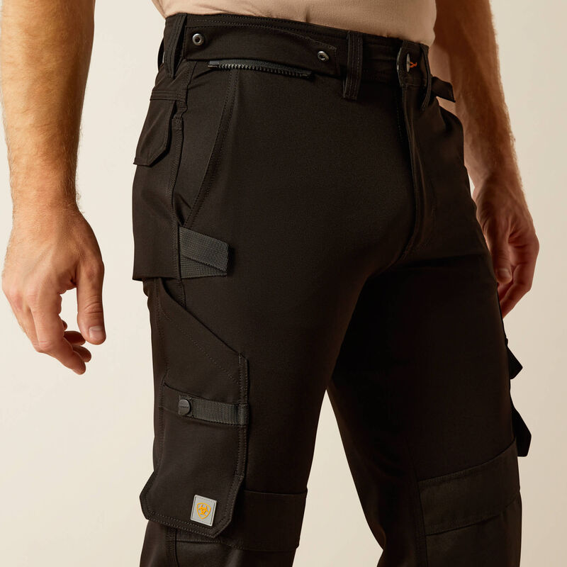 Ariat Men's Rebar M7 Slim Dynamic Straight Work Pant Black - 10051856 - Overlook Boots