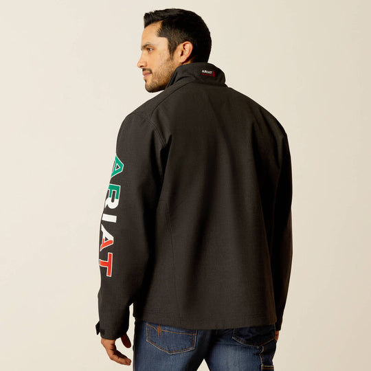 Ariat Men's Flame Resistant Team Logo Softshell Flame Resist Jacket Black - 10051975 - Overlook Boots