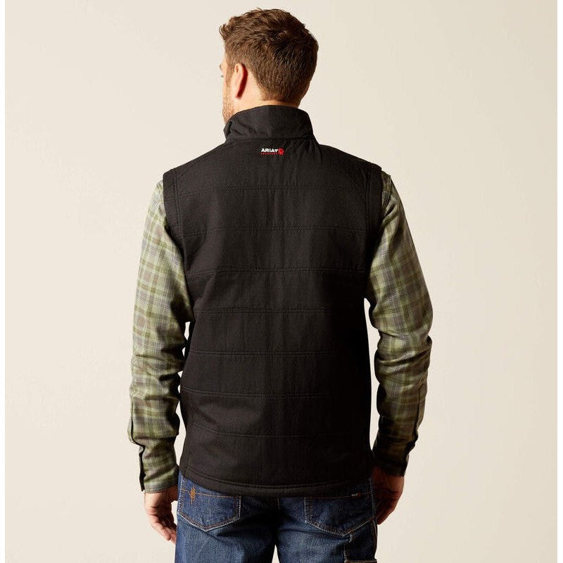 Ariat Men's Flame Resistant Cloud 9 2.0 Insulated Vest Black - 10052013 - Overlook Boots