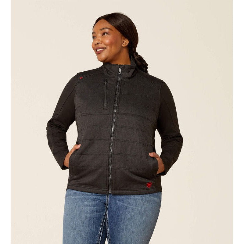 Ariat Women's Flame Resistant Cloud 9 2.0 Insulated Jacket Black - 10052015 - Overlook Boots