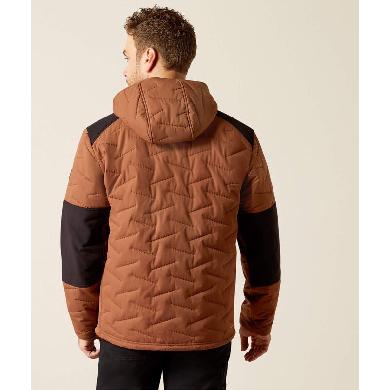 Ariat Men's Rebar Winter Cloud 9 Water Resist Jacket Aztec - 10052424 - Overlook Boots