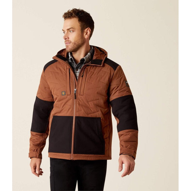 Ariat Men's Rebar Winter Cloud 9 Water Resist Jacket Aztec - 10052424 Small / Aztec / Standard - Overlook Boots