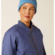 Ariat Women's Rebar Stretch Canvas Bomber Jacket Blue - 10052994 - Overlook Boots
