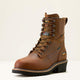 Ariat Men's Logger Shock Shield Comp Toe Waterproof Work Boot - Brown - 10053569 - Overlook Boots
