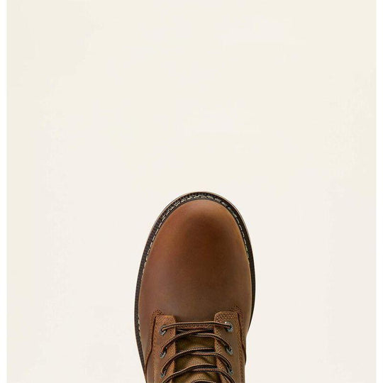 Ariat Men's Logger Shock Shield Comp Toe Waterproof Logger Work Boot - Brown - 10053570 - Overlook Boots