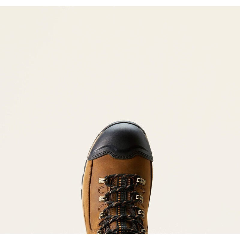 Ariat Men's Endeavor 8" Carbon Toe Waterproof Insulated Work Boot -Brown- 10053571 - Overlook Boots