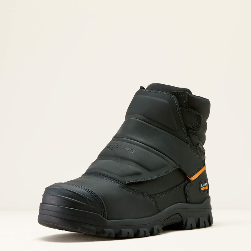 Ariat Men's Treadfast Temper 6" Comp Toe Waterproof Work Boot - Black - 10053574 - Overlook Boots