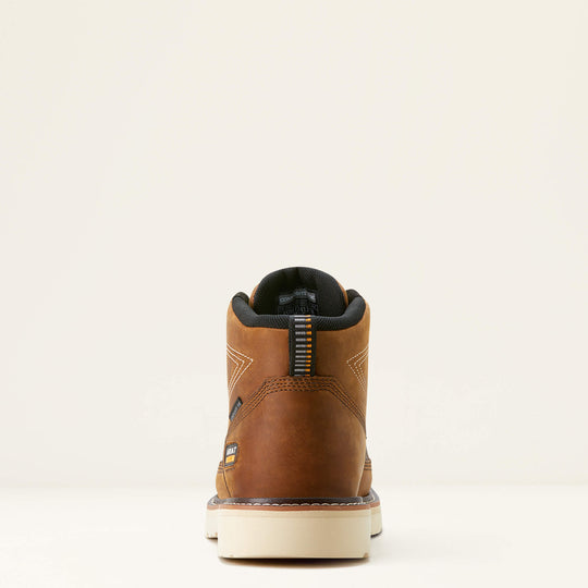Ariat Men's Rebar Lift 5.5" Composite Toe Chukka Work Boot- Brown- 10053586 - Overlook Boots