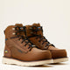Ariat Men's Rebar 6" Composite Toe Waterproof Wedge Work Boot - Brown - 10053615 - Overlook Boots