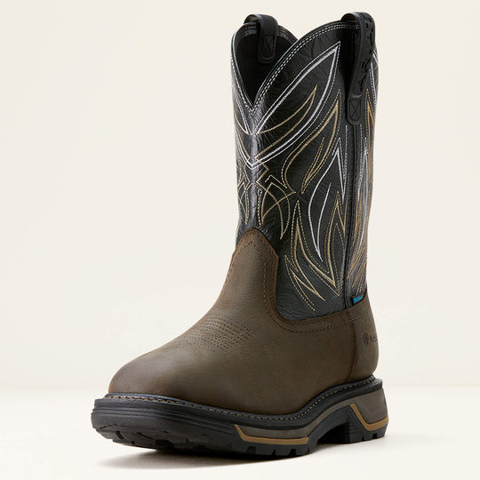 Ariat Men's Big Rig BOA 11" Soft Toe Waterproof Western Work Boot - 10053777 - Overlook Boots