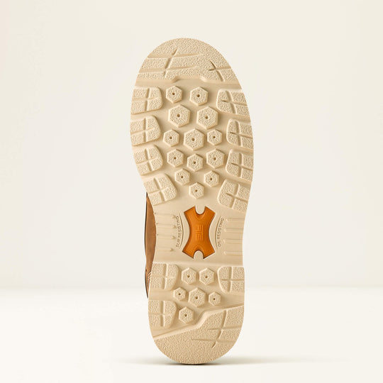 Ariat Women's Rebar Lift 6" Soft Toe Waterproof Work Boot- Brown- 10053822 - Overlook Boots