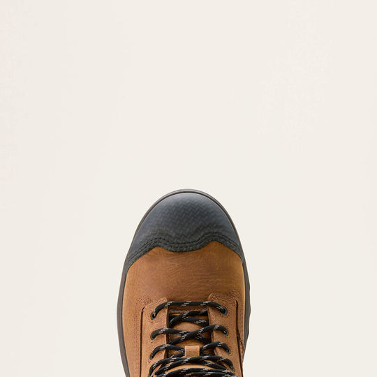 Ariat Men's Turbo Duratread XTR 6" Carbon Toe Waterproof Work Boot - Brown - 10054291 - Overlook Boots