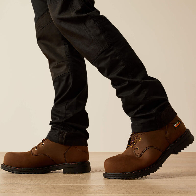 Ariat Men's Rebar M5 Slim DuraStretch Cargo Straight Pant - Black - 10060357 - Overlook Boots