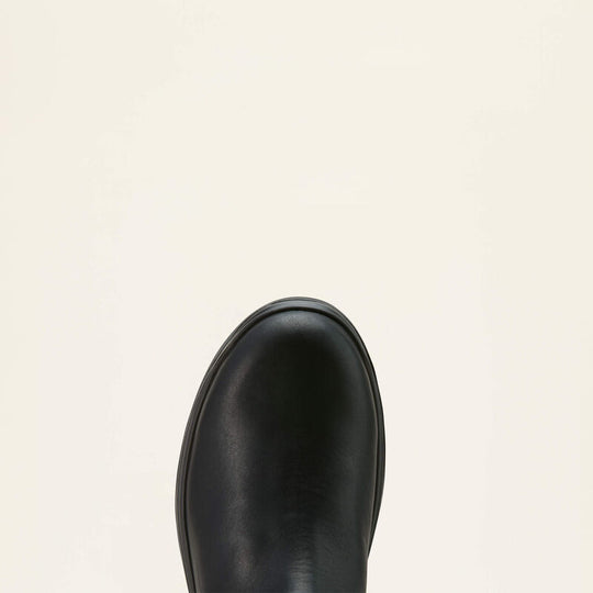 Ariat Men's Turbo 6" Round Toe Waterproof Chelsea Work Boot - Black - 10060896 - Overlook Boots