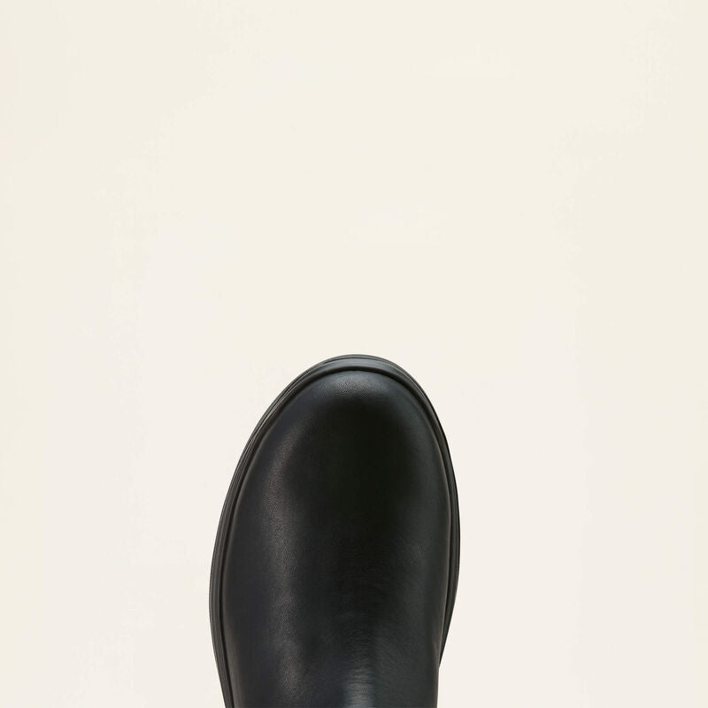 Ariat Men's Turbo 6" Round Toe Waterproof Chelsea Work Boot - Black - 10060896 - Overlook Boots