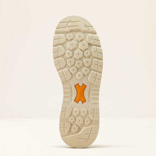 Ariat Men's Rebar 6" Composite Toe Waterproof Wedge Chelsea Work Boot - Brown - 10061115 - Overlook Boots