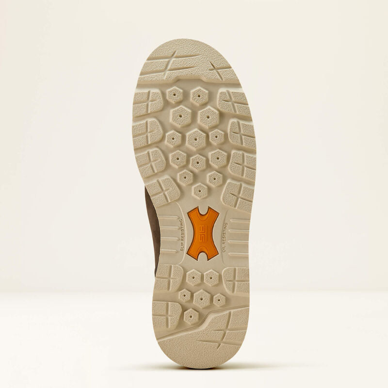 Ariat Women's Rebar 5.5" Composite Toe Waterproof Wedge Chelsea Work Boot - Grey - 10061117 - Overlook Boots