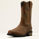 Ariat Men's Ironside 11" Steel Toe Western Work Boot - Brown/Tan - 10061251 - Overlook Boots
