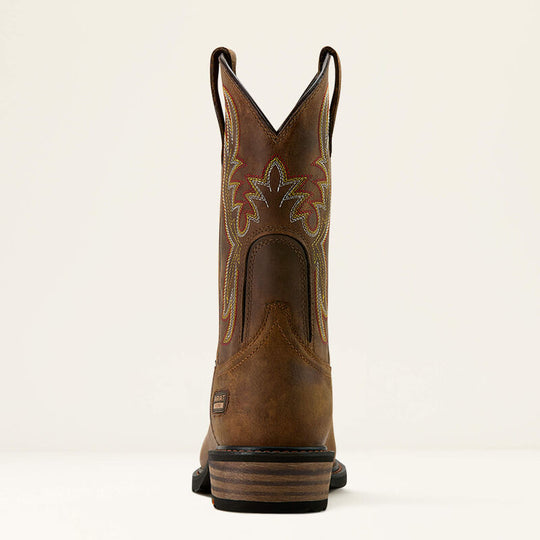 Ariat Men's Ironside 11" Steel Toe Western Work Boot - Brown/Tan - 10061251 - Overlook Boots
