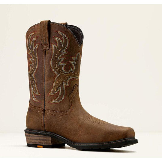 Ariat Men's Ironside 11" Steel Toe Western Work Boot - Brown/Tan - 10061251 7.0 / Medium / Brown - Overlook Boots