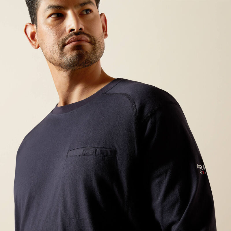 Ariat Men's FR Air Graveyard Shift T-Shirt - Black - 10062315 Small / Standard / Black - Overlook Boots