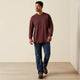 Ariat Men's Flame Resistant Born For This T-Shirt - Chocolate - 10062667 - Overlook Boots