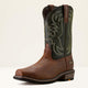 Ariat Men's Ironside Square Toe 11" Slip Resist Western Work Boot - Brown - 10063891 - Overlook Boots
