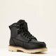 Ariat Men's Rebar Lift 6" Comp Toe Waterproof Slip Resistant Work Boot - Black - 10063919 6.0 / Medium / Black - Overlook Boots