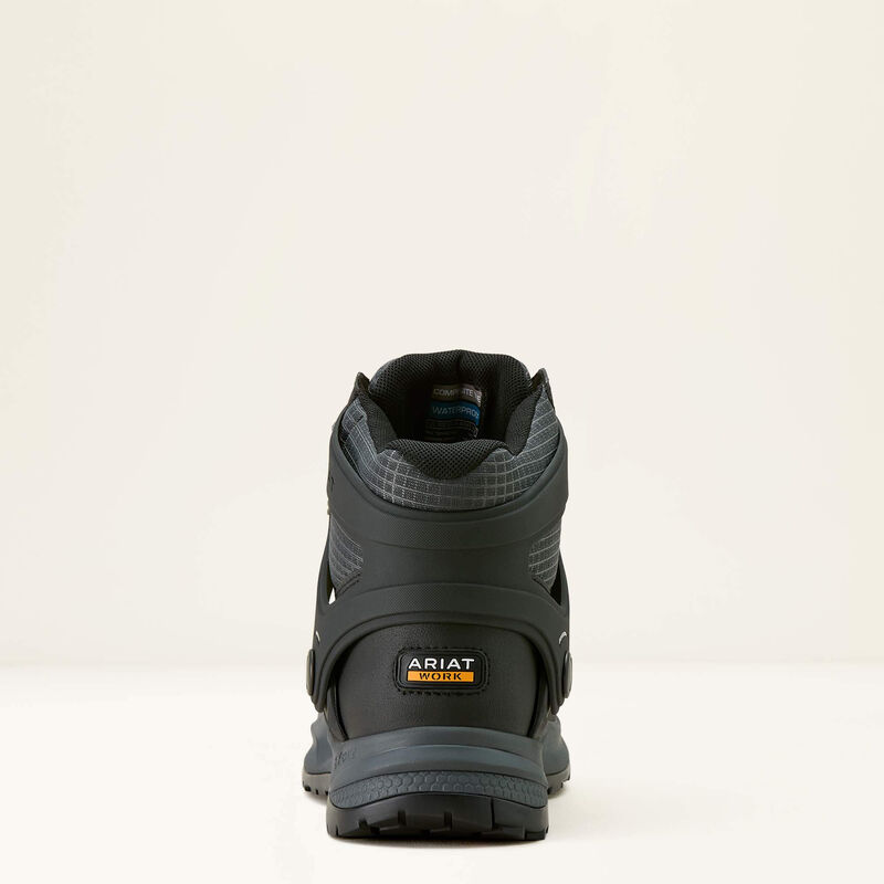 Ariat Men's Outpace Shift 6" Comp Toe Waterproof Work Boot - Grey - 10063979 - Overlook Boots