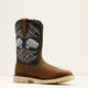 Ariat Men's Activator Live Free Wide Square Toe Work Boot - Brown - 10074208 - Overlook Boots