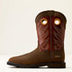 Ariat Men's Groundwork Wide Square Toe Steel Toe Work Boot - Brown - 10082160