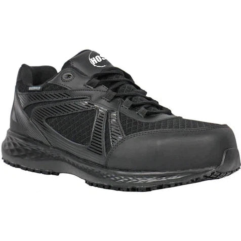 Hoss Men's Reno II Composite Toe Waterproof Slip Resistant Work Shoe - Black 10229 7 / Medium / Black - Overlook Boots