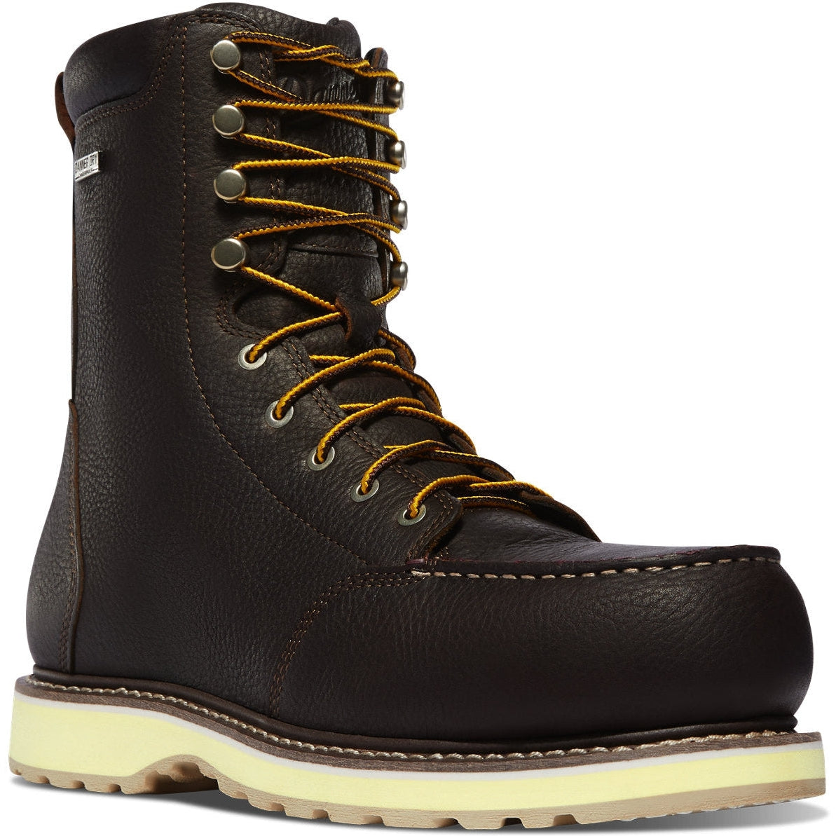 Danner Men's Cedar River 8" AT Waterproof Slip Resist Work Boot -Brown- 14306 7 / Medium / Brown - Overlook Boots